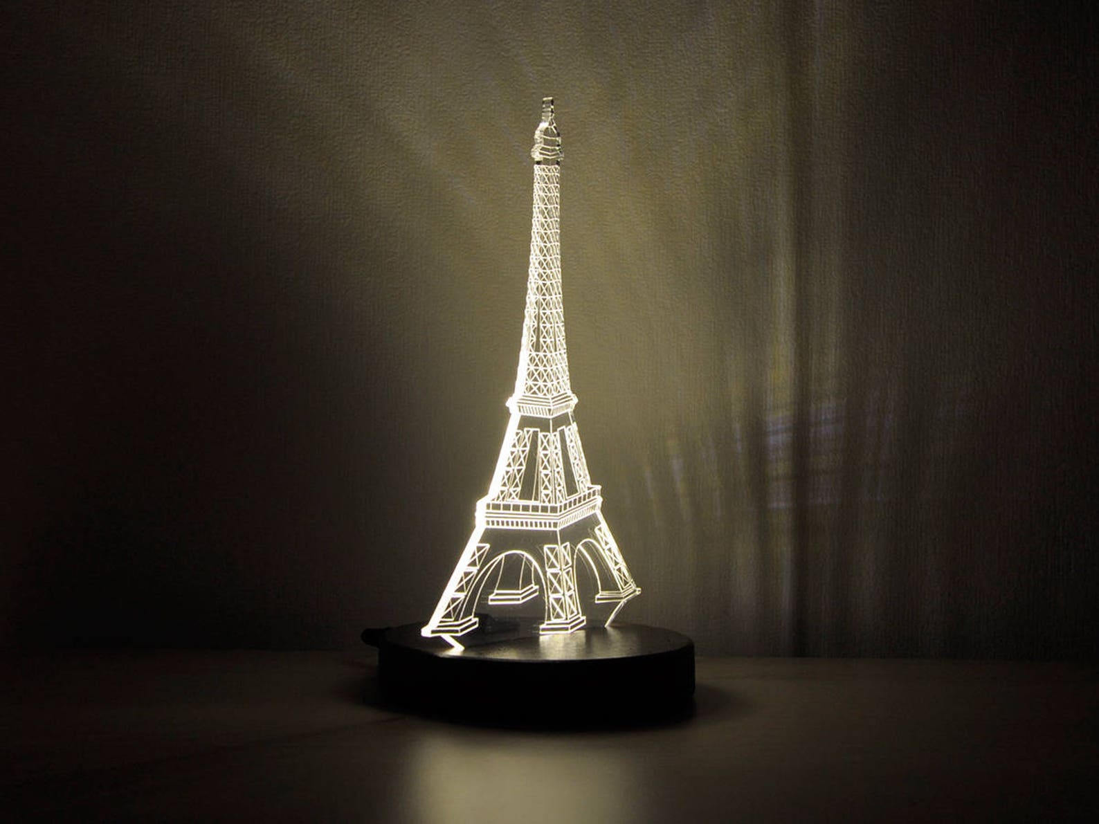 Eiffel Tower Decor LED Night Light Eiffel Tower Gift 3D Night Etsy