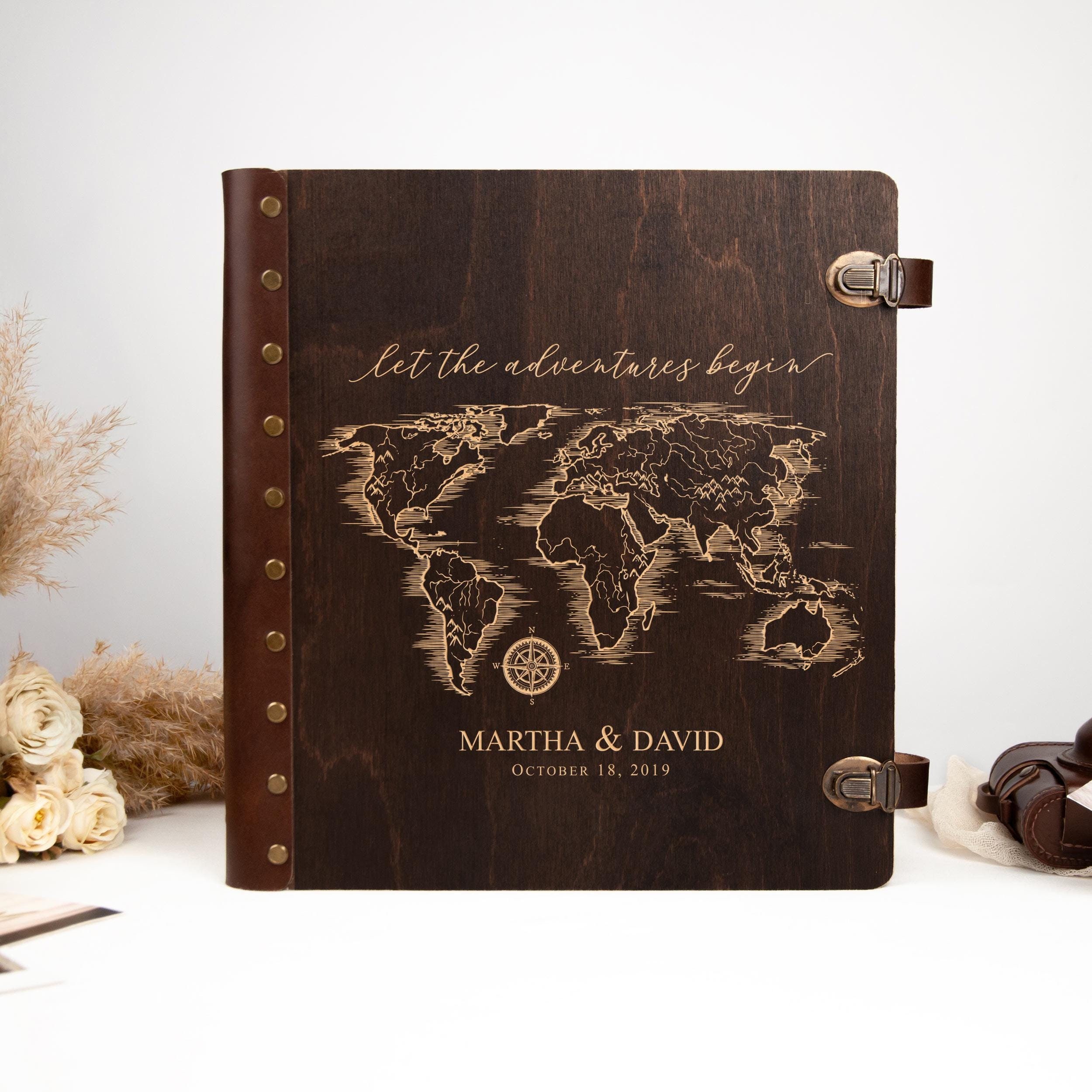 Album Fotografico Fai Da Te Con Penne Metalliche E Stencil - 60 Pagine Nere Per Creative E Ricordi - Foto 9