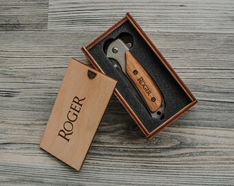 Engraved Knife Personalized Christmas Gifts for Him Anniversary Gift for Boyfriend Dad Birthday Gifts Husband Christmas Gifts Pocket Knife