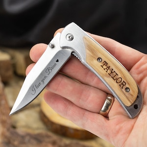 Groomsman Knife, Personalized Knife, Engraved Knife, Custom Pocket Knife, Groomsmen Gift Knife, Groomsmen Knives, Best Man, Groomsman Gift