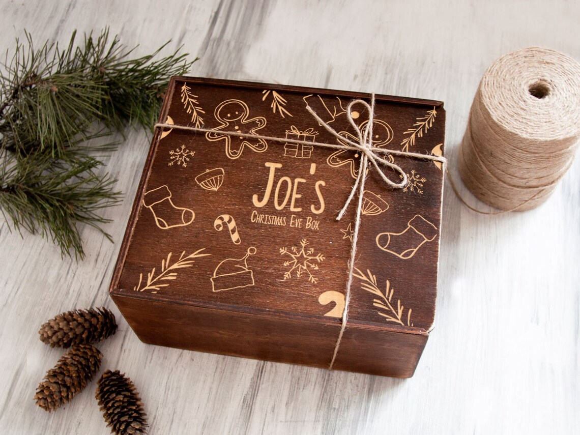 Christmas Eve Gift Box for Kids Personalized Gift for Children  Etsy