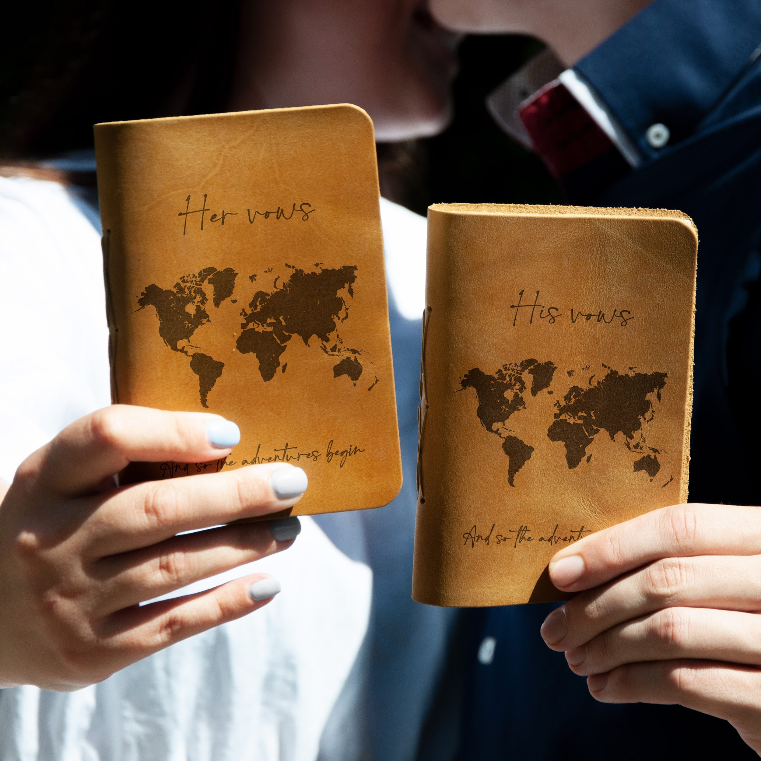 His and Her's Adventures - Travel Journal for Couples