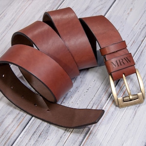 Custom Leather Belt Personalized Belt Personalized Gift for Dad Custom Name Belt Personalized Gift for Men Engraved Belt Men's Belt Gift Box image 10