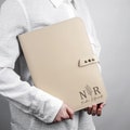 Leather Portfolio Womens Gifts Ideas, Legal Pad Holder, Custom Padfolio for Women, Birthday Anniversary Graduation Gift for Sister Wife Mom product logo