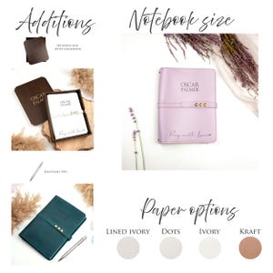K&ouml;nnte beinhalten: Ein personalisierbares Leder-Notizbuch mit einer Auswahl an Papieroptionen: liniertes Elfenbein, Punkte, Elfenbein und Kraft. Das Notizbuch ist in helllila Farbe mit dem Namen "Oscar Palmer" und dem Text "Ray with love" auf der Vorderseite graviert. Das Notizbuch ist mit einer Holzkiste mit Gravur, einem Kugelschreiber und einer Auswahl an Papieroptionen erh&auml;ltlich.