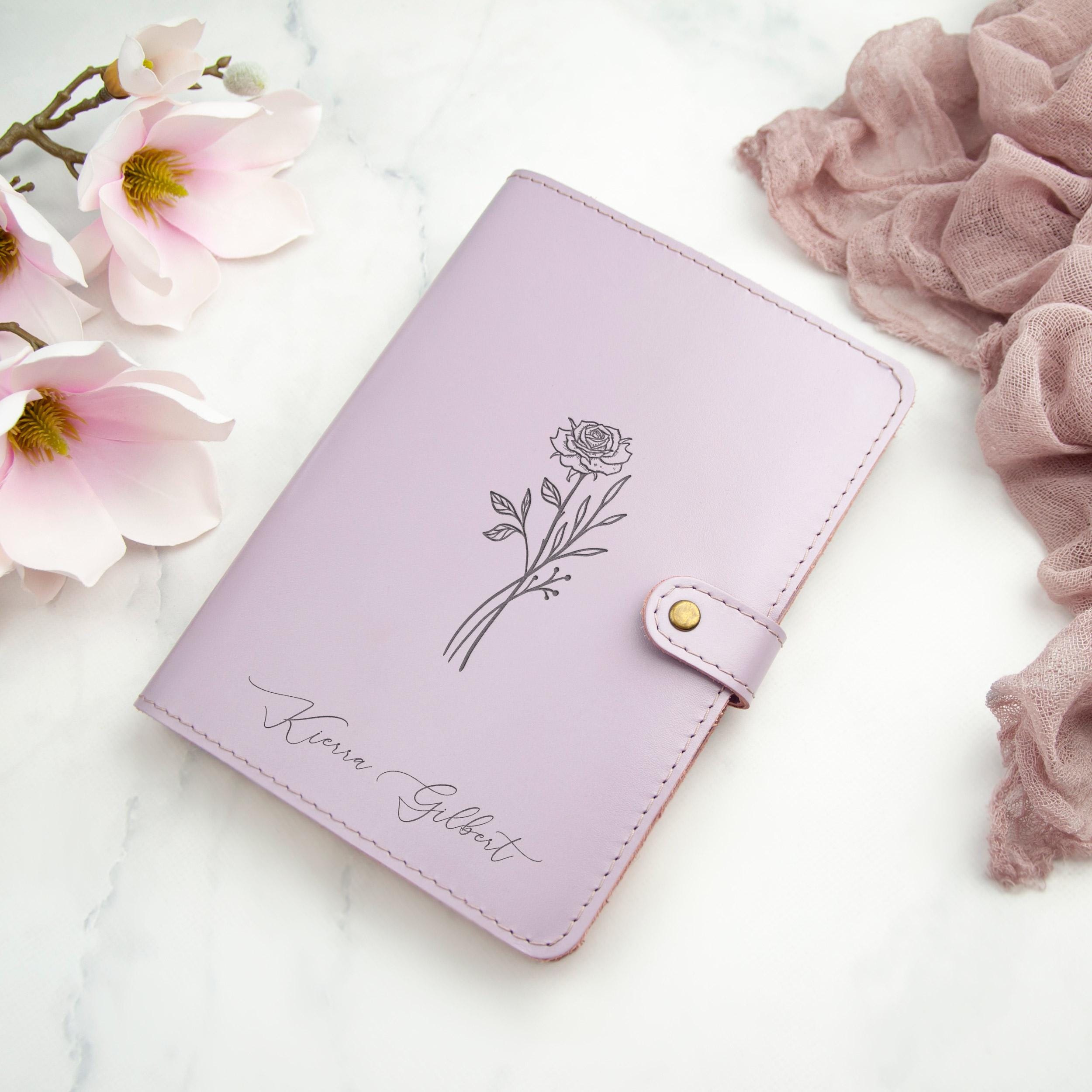 Personalized Birth Flowers Journal - Birthday Gift for Daughter ...
