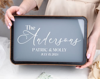 Personalized Card Box for Wedding, Custom Memory Box, Bridal Keepsake Box, Wedding Card Box with Slot, Wooden Card Holder, Wedding Decor