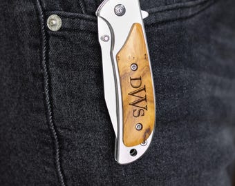 Pocket Knife Engraved, Custom Pocket Knife, Mens Gift, Fathers Day Gift, Gifts for Him, Boyfriend Gift, Husband Gift, Christmas Gift for Dad