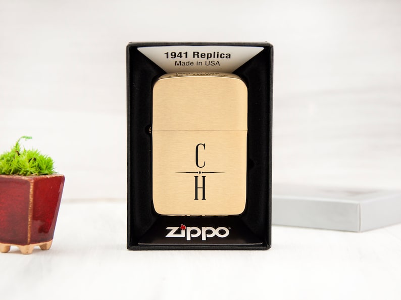 Anniversary Gifts For Men Personalized Zippo Lighter Gift for Boyfriend Christmas Gift Husband Birthday Gift for Him Personalized Mens Gift image 4