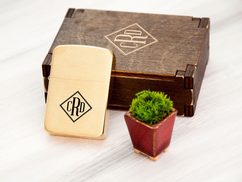 Personalized Zippo Lighter Groomsmen Gift Box Wedding Gift Etsy Australia