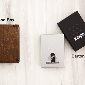 Engraved Zippo Lighter Personalized Gift for Dad Anniversary Present Custom Husband Groomsmen Brother Father Birthday Gift Handwriting image 10