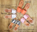 Glitter Leather Avarcas Sandals: Handmade Spanish Summer Shoes product logo