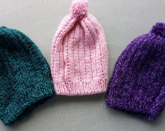 Dolls - Bobble Hats for 18"/46cm Dolls