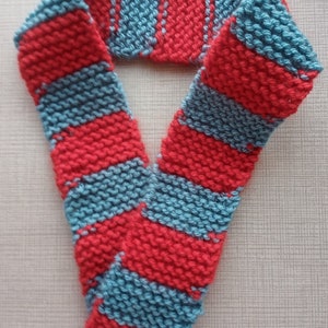 Bear Scarves - Stripe Red/Storm (TSITP)