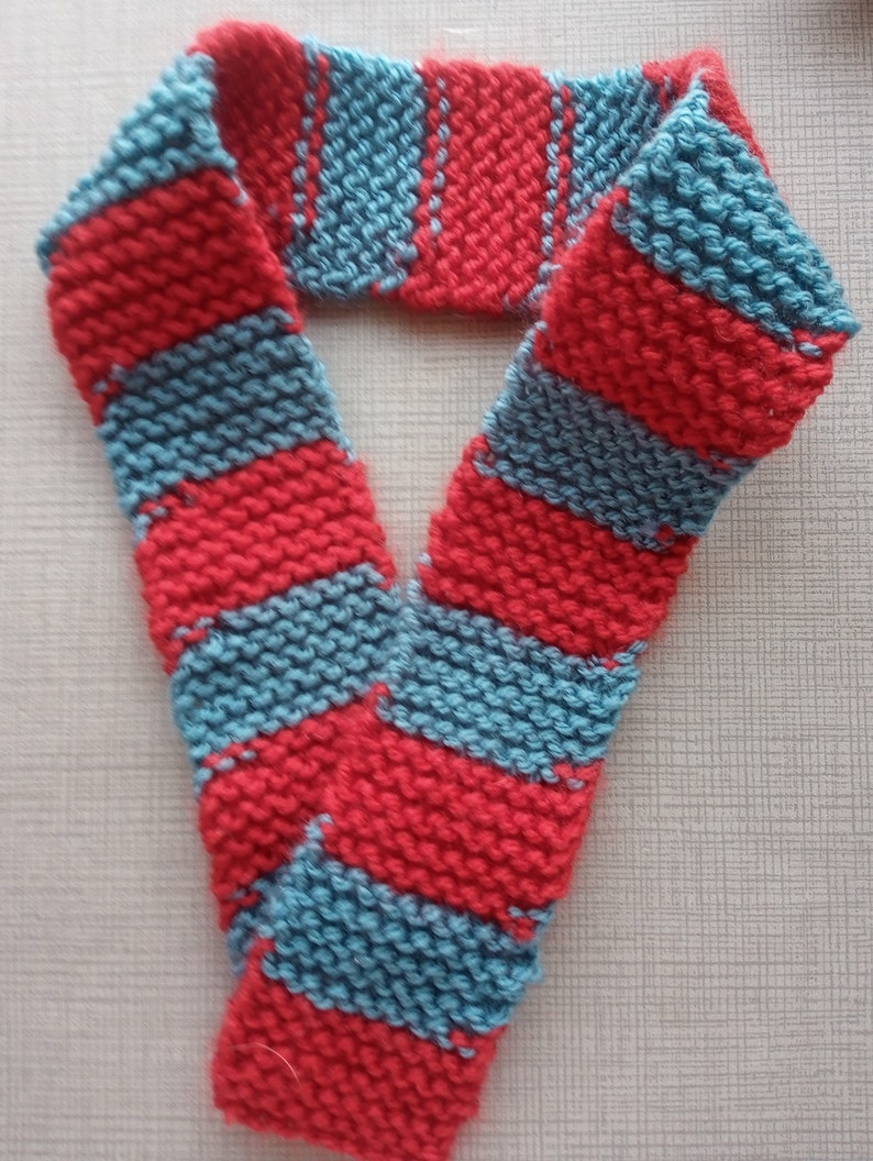 Bear Scarves - Stripe Red/Storm (TSITP)