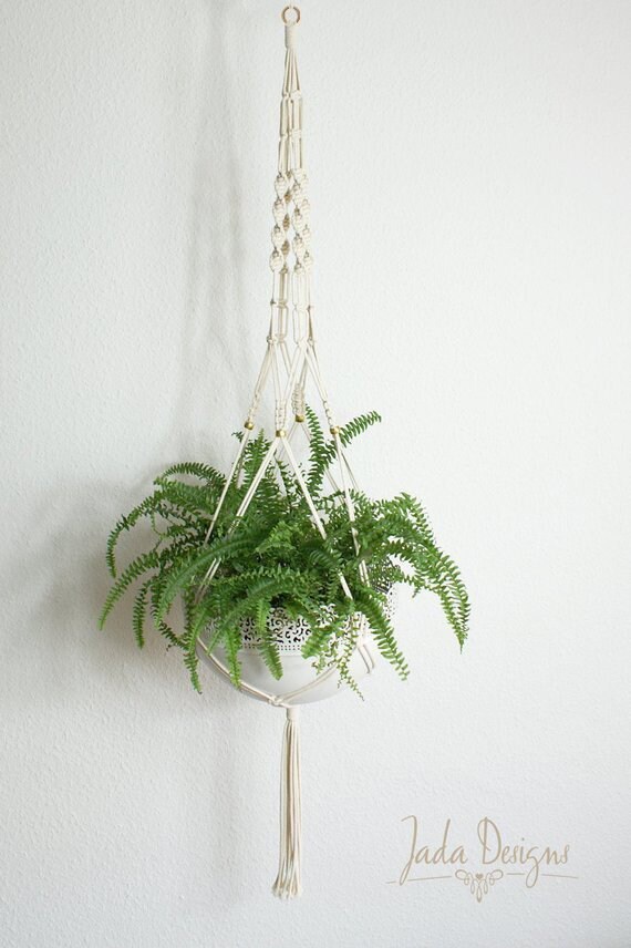 Macrame Flower Light 135 cm/Macrame Planthanger 53,38.00 EUR