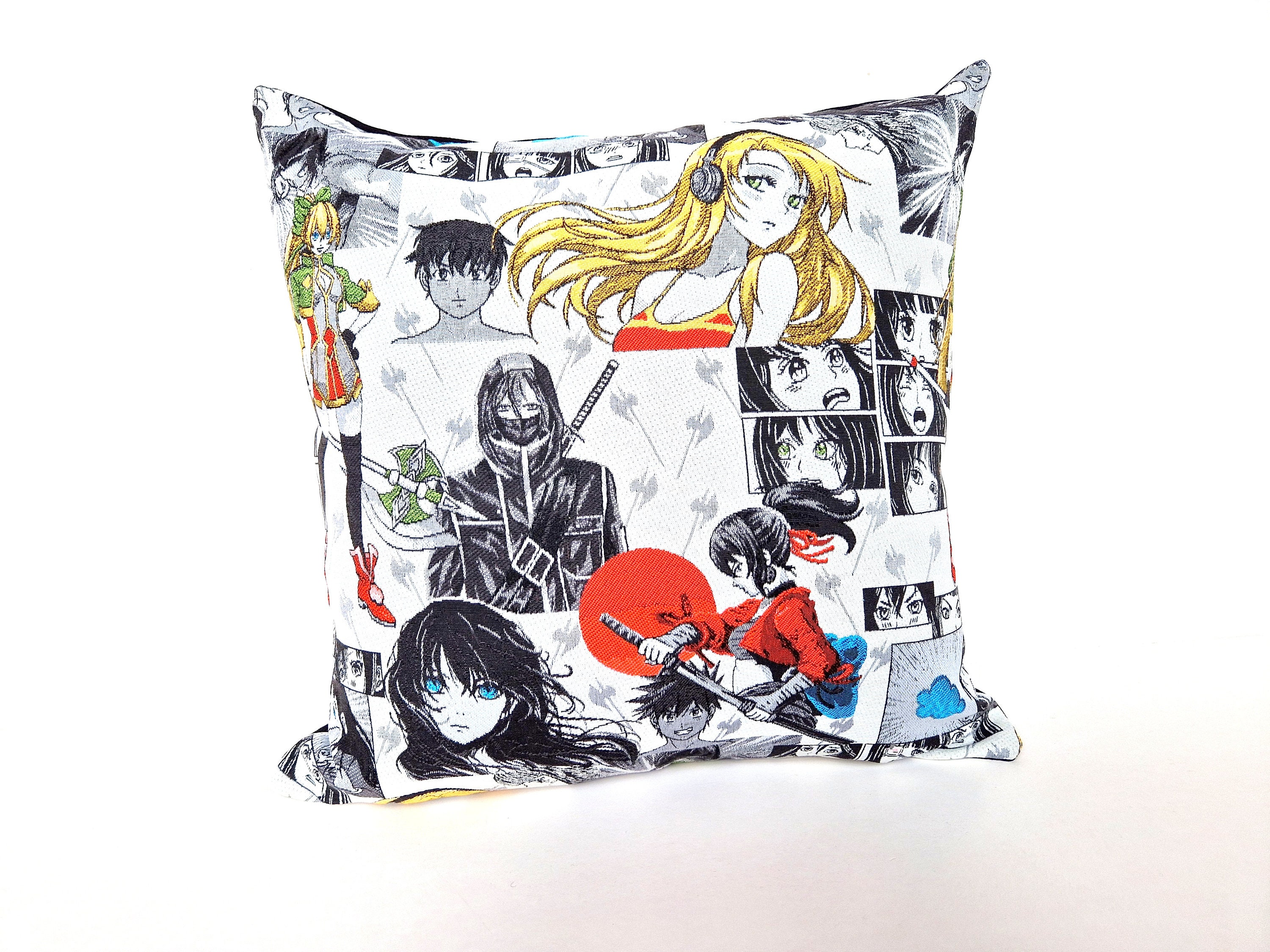 Manga Pillow Etsy