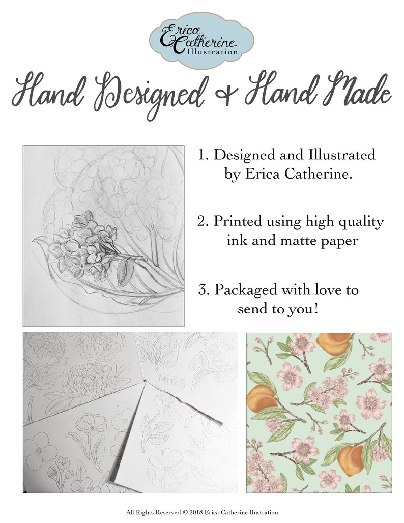 Delaware State Map Illustrated Folded Card