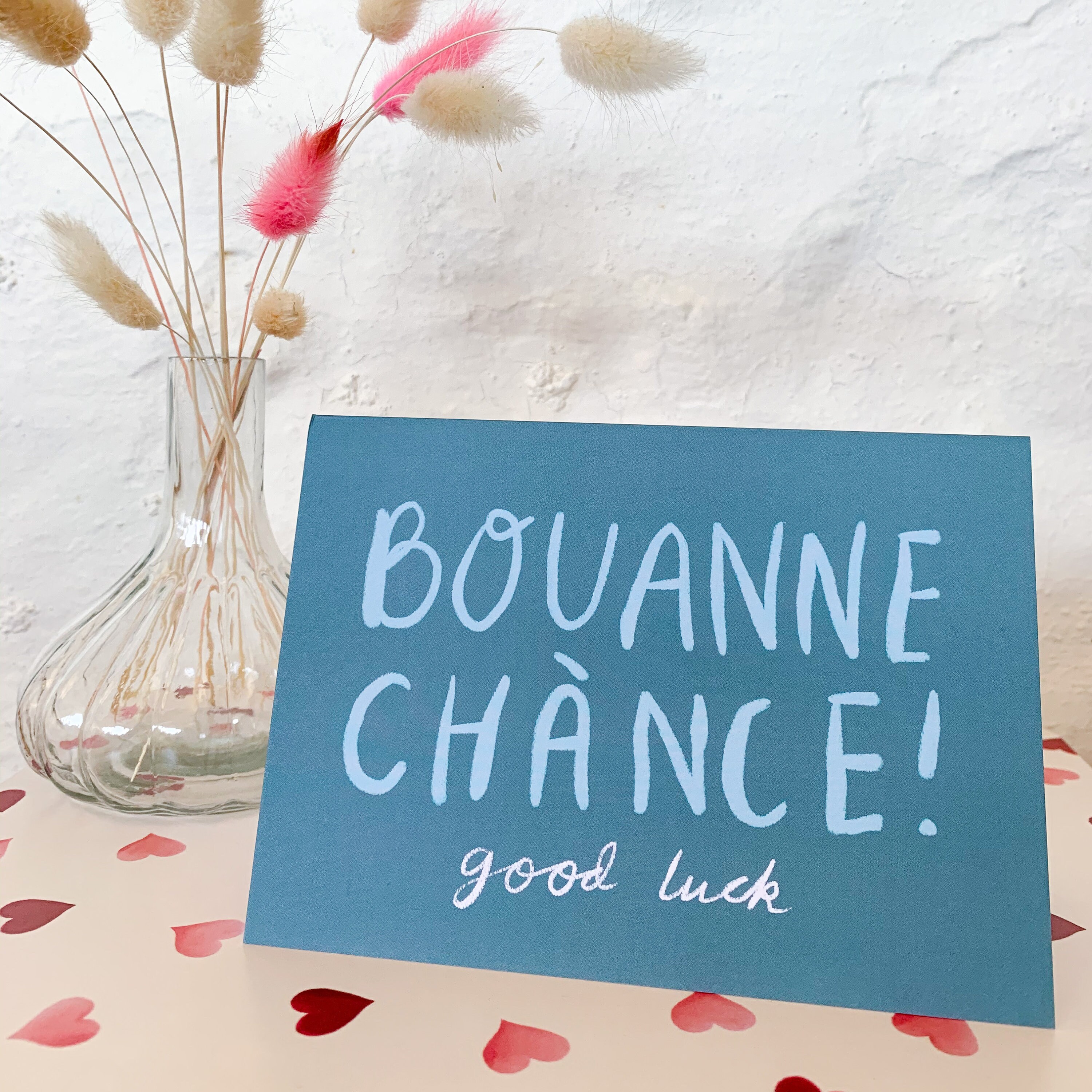 Good Luck Guernsey French Card Etsy