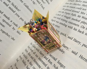 Harry Potter mini bertie botts beans keyring