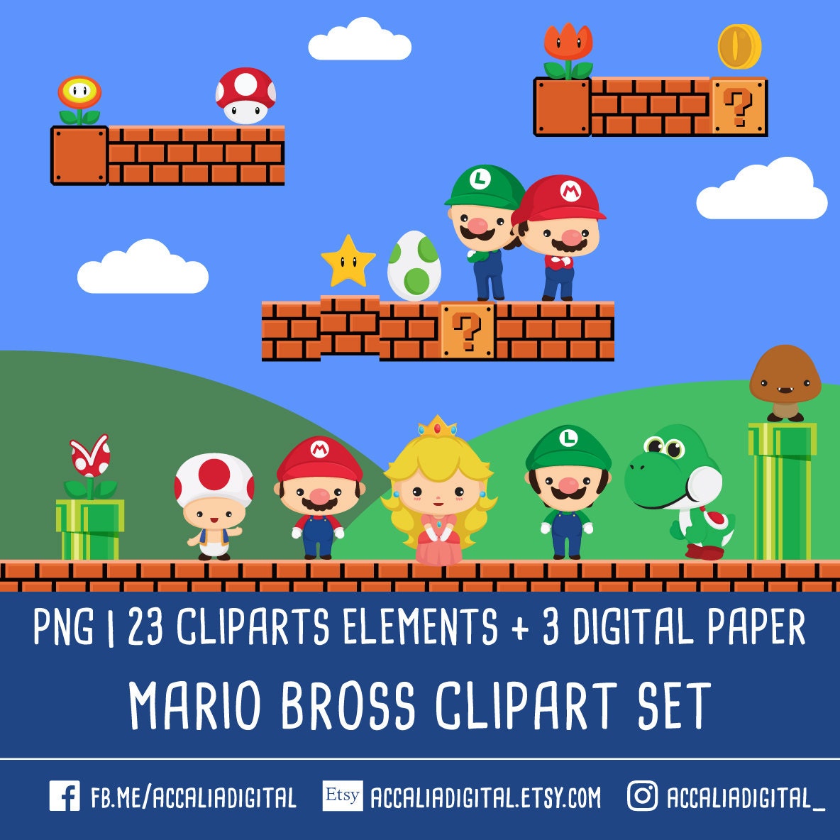 Cute Game Brother Clip Art Game Clip Art Super Game - Etsy
