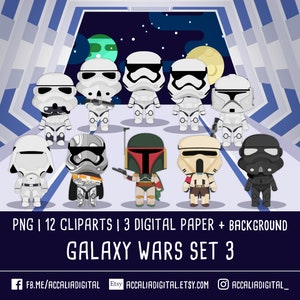 Space wars Clip art, Space Wars sticker, space character cartoon, space party, space clipart -  Christmas clipart