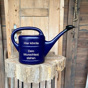 Gießkanne, Garten, Geschenk, zum Jubiläum, Dekoration, Gartendeko, 5 L, personalisierte Gießkanne, Accessoire, Muttertag, Valentinstag