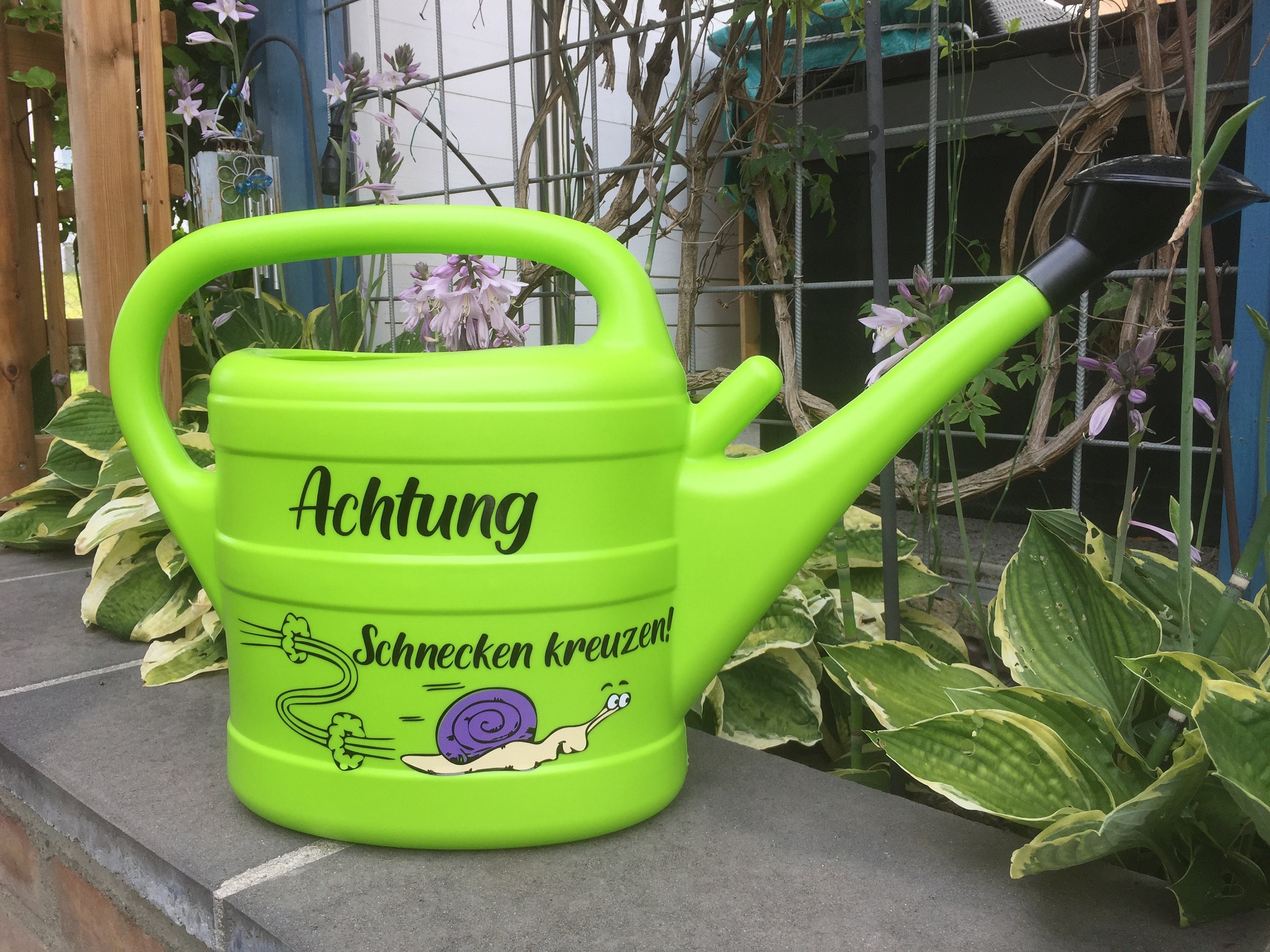 Gießkanne Garten Geschenk zum Jubiläum Dekoration Etsy.de