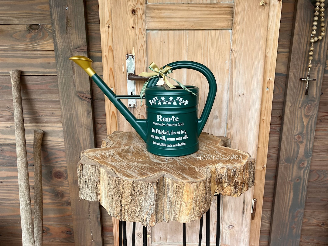 Gießkanne, Garten, Geschenk, zum Jubiläum, Rentner, Dekoration, 5 L