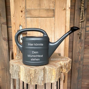 Gießkanne, Garten, Geschenk, zum Jubiläum, Dekoration, Gartendeko, 5 L, personalisierte Gießkanne, Accessoire, Muttertag, Valentinstag
