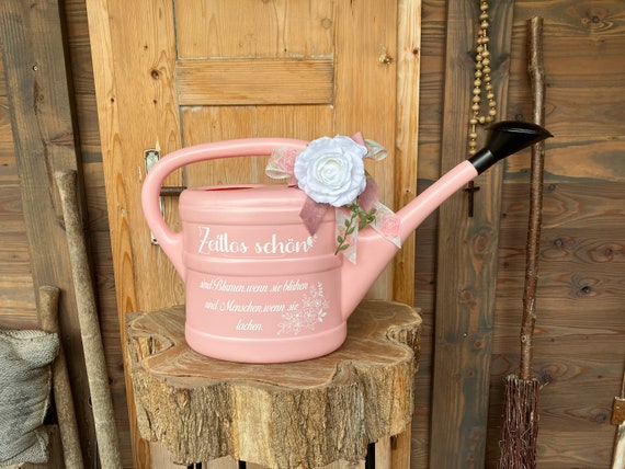 Gießkanne, Garten, Geschenk, zum Jubiläum, Dekoration, Gartendeko, 10 L, personalisierte Gießkanne, Accessoire, Muttertag, Valentinstag