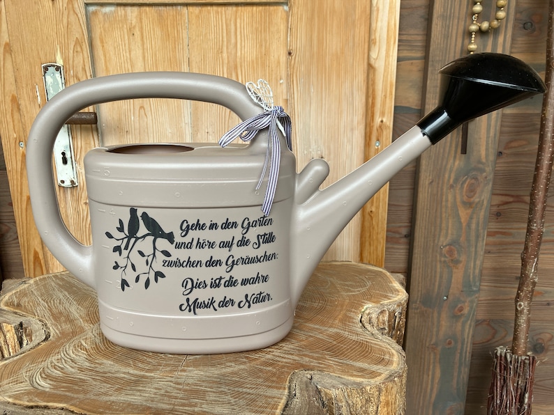 Gießkanne Garten Geschenk zum Jubiläum Dekoration 5 L Etsy.de