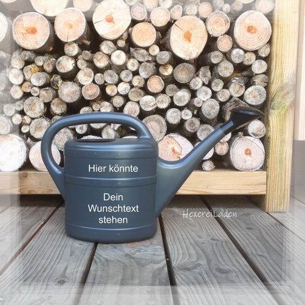 Gießkanne, Garten, Geschenk, zum Jubiläum, Dekoration, Gartendeko, 5 L, personalisierte Gießkanne, Accessoire, Muttertag, Valentinstag