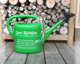 Watering can, garden, gift, for a housewarming, for an anniversary, decoration, 10 L, garden decoration, personalized watering can, garden ornament, accessory