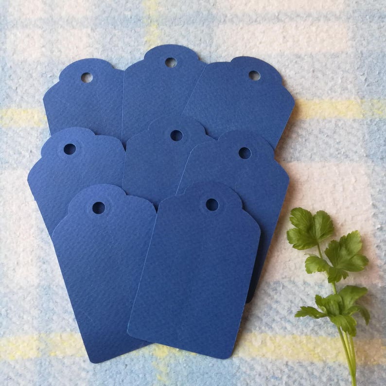 birthday tags 50 Blue gift tags crafts blank tags hang tags blank Blue gift tags wedding tags favor Blue tags party tags price tags