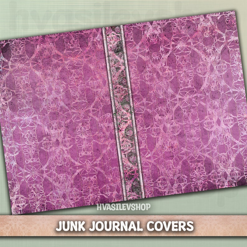 Printable Antique Book Covers A4 Size Junk Journal Covers Digital Printable Antique Book Covers A4 Size Junk Journal Covers Digital