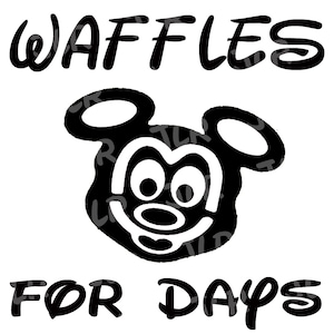Waffles for Days (Mickey Waffles)