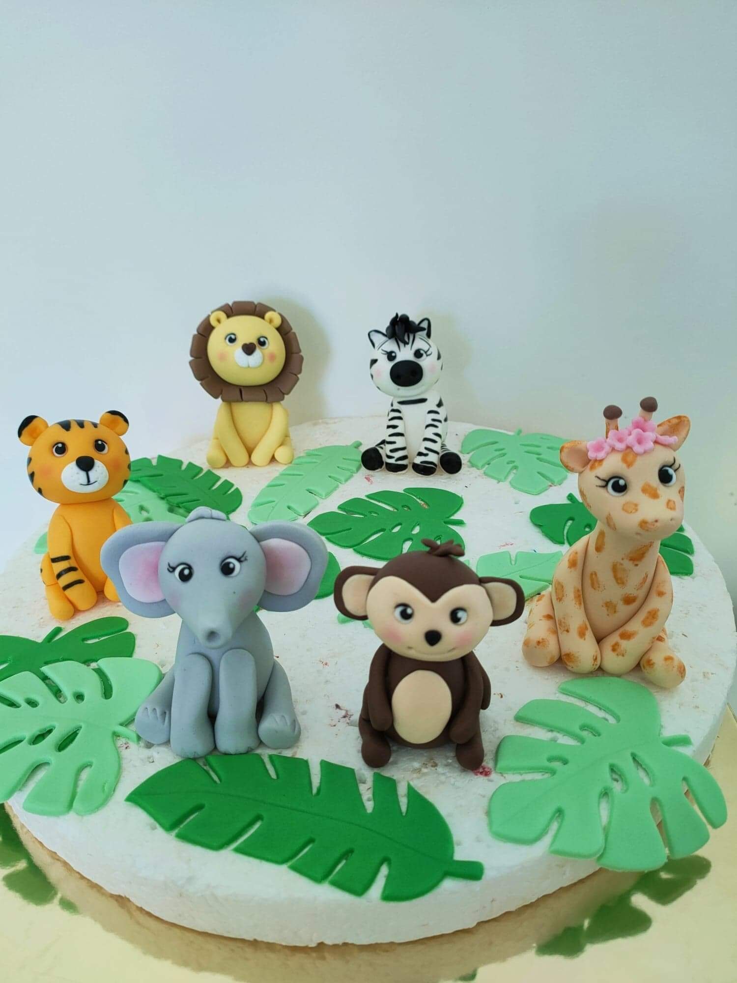 Lot De 16 Décorations De Gâteaux Sur Le Thème De La Jungle
