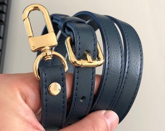 navy blue purse strap