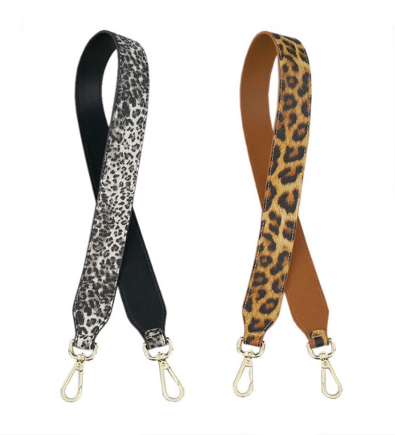 leopard bag strap