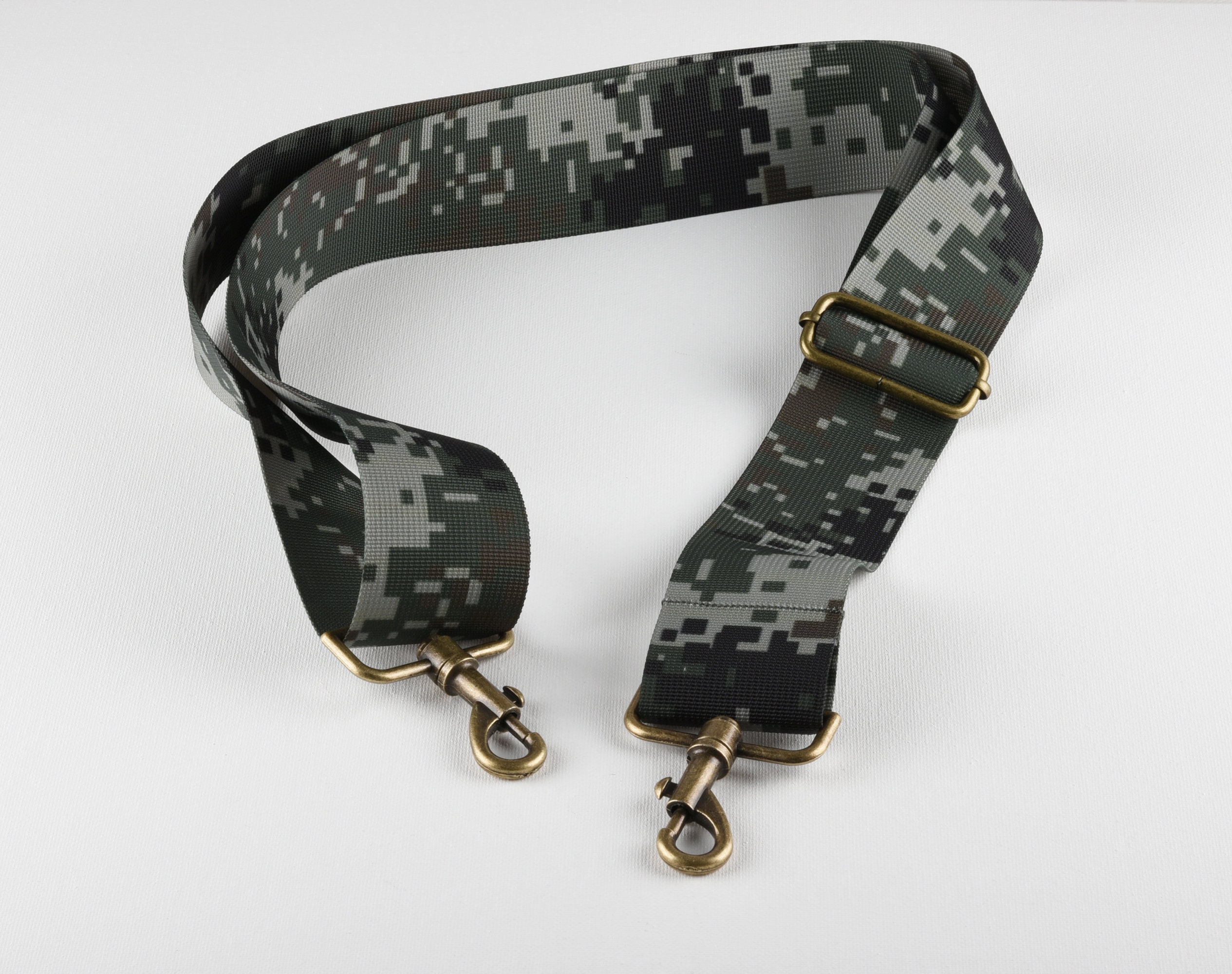 5 cm wide Green Camo Bag Strap Adjustable Crossbody Strap Etsy