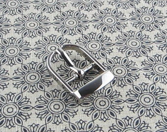 Silver Pin Buckles 20mm Center Bar Buckle, Purse Strap Buckle, Belt Buckle 6 pieces