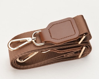 Brown Adjustable Crossbody Bag Strap