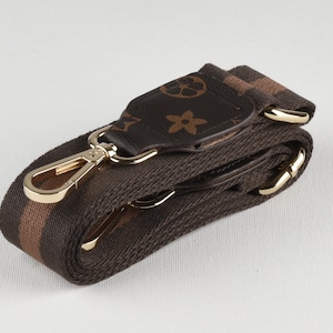 1.5 inch wide Brown Handbag Strap Adjustable Crossbody Bag Strap