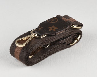 1.5 inch wide Brown Handbag Strap Adjustable Crossbody Bag Strap