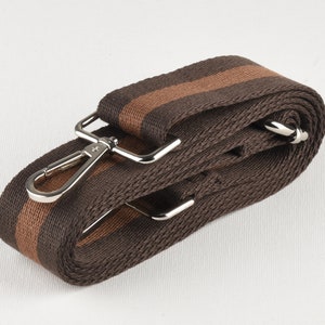 1,5 Zoll breite Braune Handtasche Gurt Verstellbare Crossbody Taschengurt