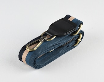 Correa ajustable para bolso bandolera de color azul de 1,5 pulgadas