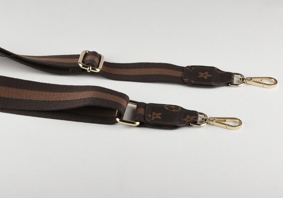 1.5 Inch Wide Brown Handbag Strap 