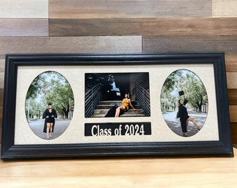 8x20 Personalized graduation frame ~Class of (Any Year) & Graduates Name Keepsake Gift Frame