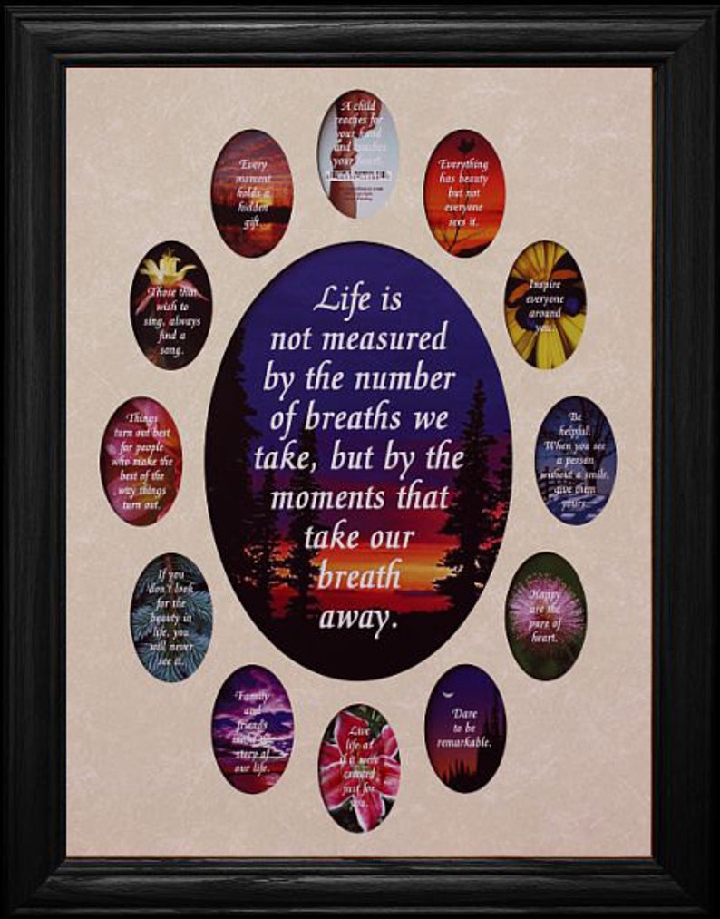 14x18 Oval School Days Years Baby S 1st Year Collage Mat Image 0